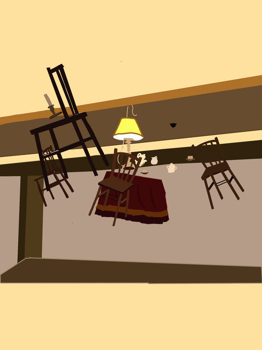 cake on the ceiling